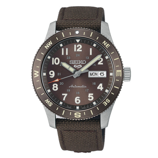 Seiko 5 Sports Field Series with Brown Dial #HDB009