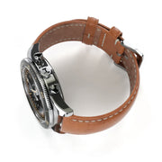 HEMEL Air Defense Mechanical Chronograph with Black Dial #HF22 top