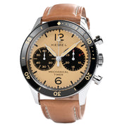 HEMEL Air Defense Mechanical Chronograph with Full Lume Dial #HF22IV zoom