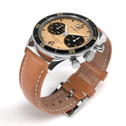 HEMEL Air Defense Mechanical Chronograph with Full Lume Dial #HF22IV angel