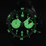 HEMEL Airsteam Mechanical Chronograph with Black Dial #HF30