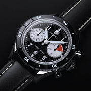 HEMEL Airsteam Mechanical Chronograph with Black Dial #HF30