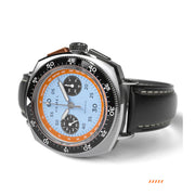 Hemel Sky Racer Mechanical Chronograph with Classic Blue Dial #HF37CBL