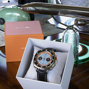Hemel Sky Racer Automatic Chronograph with Classic Blue Dial #HF37CBLAuto