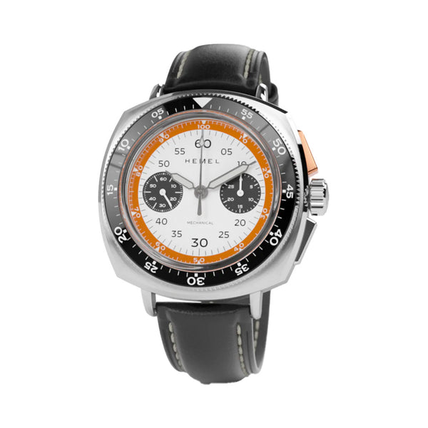 Hemel Sky Racer Mechanical Chronograph with Full Lume Dial #HF37FLW