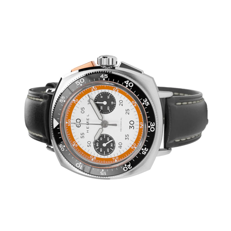Hemel Sky Racer Mechanical Chronograph with Full Lume Dial #HF37FLW