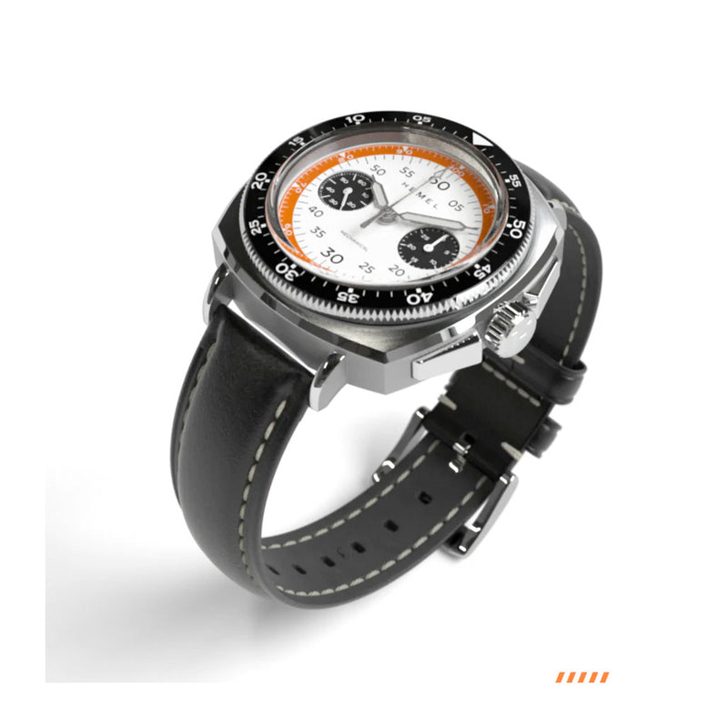 Hemel Sky Racer Mechanical Chronograph with Full Lume Dial #HF37FLW