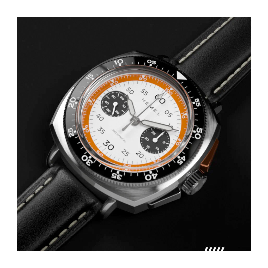 Hemel Sky Racer Mechanical Chronograph with Full Lume Dial