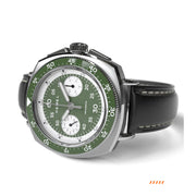 Hemel Sky Racer Mechanical Chronograph with Raceway Green Dial #HF37RWG