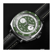 Hemel Sky Racer Mechanical Chronograph with Raceway Green Dial #HF37RWG