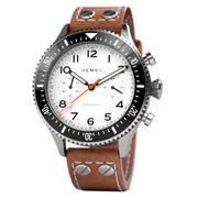 HEMEL Meca-Quartz Chronograph Watch with Full Lume Dial #HF3FL zoom