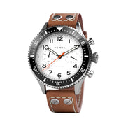 HEMEL Meca-Quartz Chronograph Watch with Full Lume Dial #HF3FL