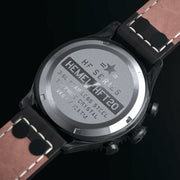 HEMEL Mecaquartz Chronograph with 60 Minute Bezel #HF3NO