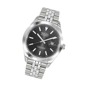 Herodia Monte Carlo Swiss Watch with Matte Black Dial #HMONSDEBK.AC