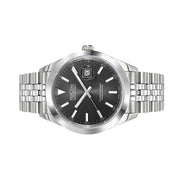 Herodia Monte Carlo Swiss Watch with Matte Black Dial #HMONSDEBK.AC