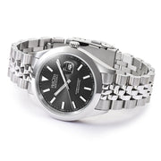 Herodia Monte Carlo Swiss Watch with Matte Black Dial #HMONSDEBK.AC