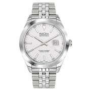 Herodia Monte Carlo Swiss Watch with Porcelain White Dial #HMONSDEWT.AC