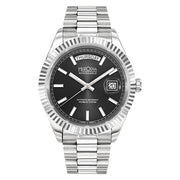 Herodia Monte Carlo Full Day Swiss Watch with Matte Black Dial #HMONSDYBK.AC