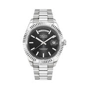 Herodia Monte Carlo Full Day Swiss Watch with Matte Black Dial #HMONSDYBK.AC
