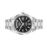 Herodia Monte Carlo Full Day Swiss Watch with Matte Black Dial #HMONSDYBK.AC