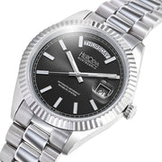 Herodia Monte Carlo Full Day Swiss Watch with Matte Black Dial #HMONSDYBK.AC