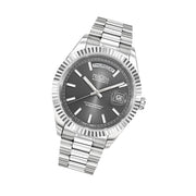 Herodia Monte Carlo Full Day Swiss Watch with Sunburst Anthracite Dial #HMONSDYG.AC