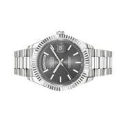 Herodia Monte Carlo Full Day Swiss Watch with Sunburst Anthracite Dial #HMONSDYG.AC
