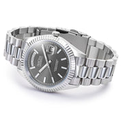 Herodia Monte Carlo Full Day Swiss Watch with Sunburst Anthracite Dial #HMONSDYG.AC