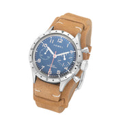The Mathey Tissot x Hemel Type XX Collaboration Chronograph with Black Dial #HF31MTC tilt