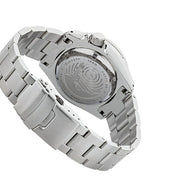Islander Automatic Dive Watch with Solid-Link Bracelet, AR Sapphire Crystal, and Luminous Ceramic Bezel Insert #ISL-02 back