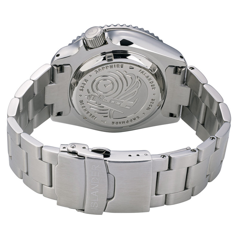 Islander Automatic Dive Watch with Black Dial and Embossed Ceramic Bezel #ISL-04