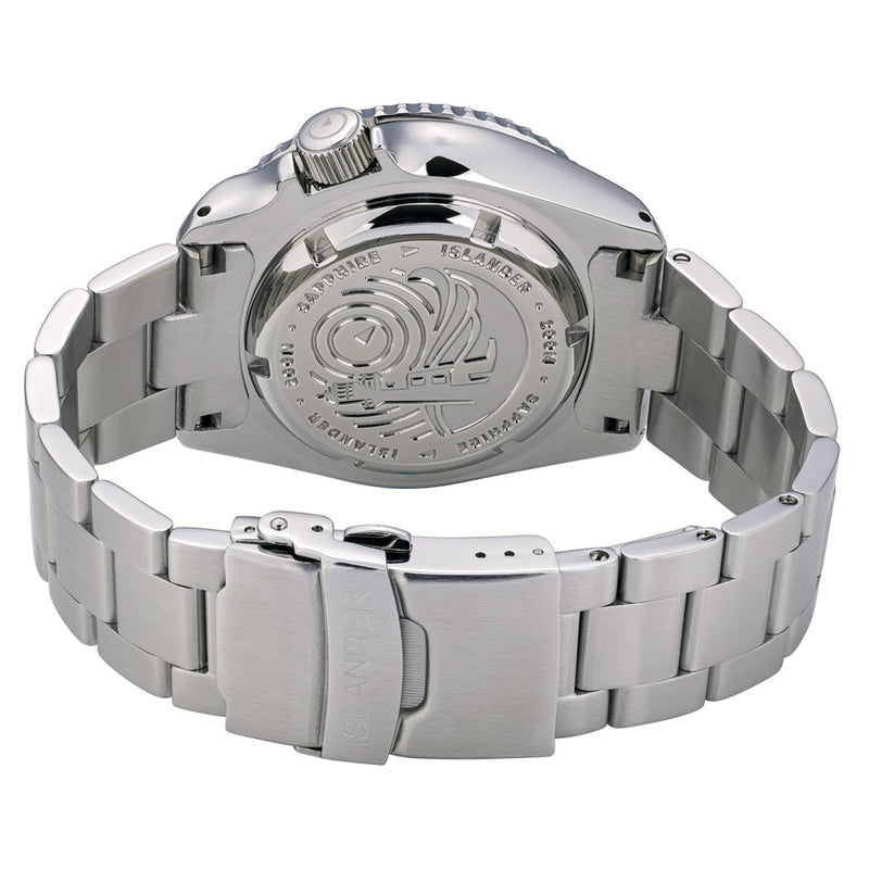 Islander Automatic Dive Watch with Orange Dial and Luminous Ceramic Bezel Insert #ISL-07