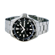 Islander USA Assembled Quartz Dive Watch with Black Dial #ISL-100- Side