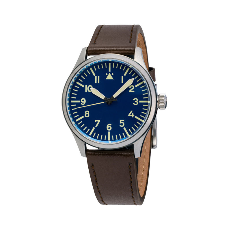 Islander 39mm Automatic Pilot watch with Blue Dial and Sapphire Crystal #ISL-104