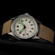Islander-ISL-105 White Dial Lume
