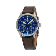 Islander 39mm Automatic Pilot watch with Blue Dial and Sapphire Crystal #ISL-110