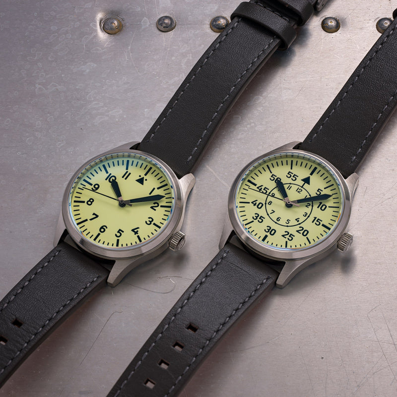 Islander 39mm Automatic Pilot watch with Full Lume Dial and Sapphire Crystal #ISL-112 Lifestyle