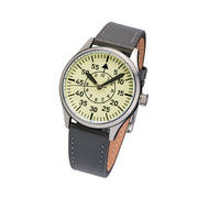 Islander 39mm Automatic Pilot watch with Full Lume Dial and Sapphire Crystal #ISL-112 tilt