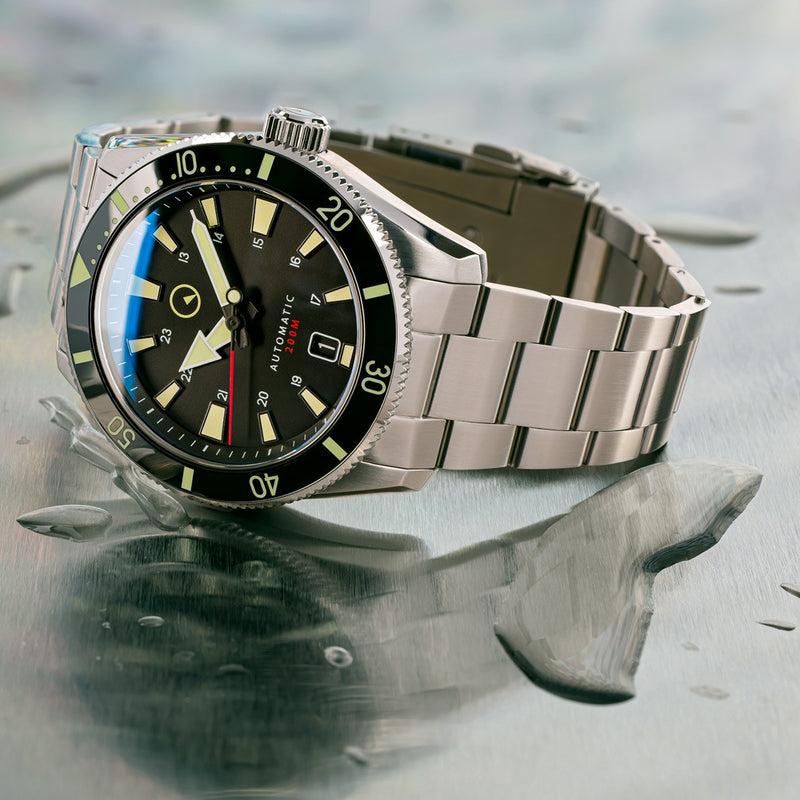 Islander Southold 42mm Automatic Dive Watch with Black Dial #ISL-114 lifestyle