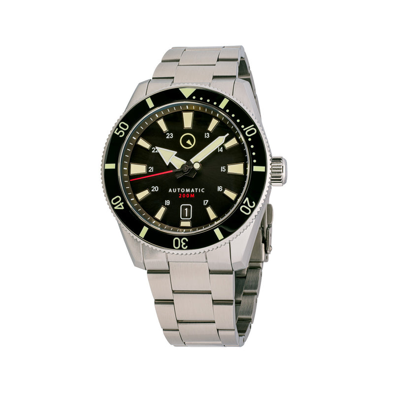 Islander Southold 42mm Automatic Dive Watch with Black Dial #ISL-114