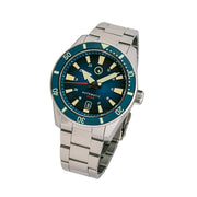 Islander Southold 42mm Automatic Dive Watch with Blue Ombre Dial #ISL-115 tilt