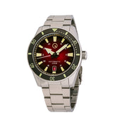Islander Southold 42mm Automatic Dive Watch with Red Ombre Dial #ISL-116