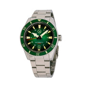 Islander Southold 42mm Automatic Dive Watch with Green Ombre Dial #ISL-117