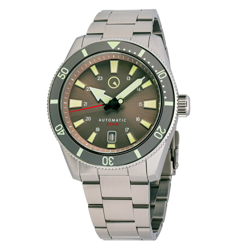 Islander Southold 42mm Automatic Dive Watch with Grey Dial #ISL-118 zoom