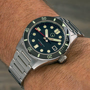 Islander Bayport 40mm Automatic Dive Watch with Black Dial #ISL-119 wrist