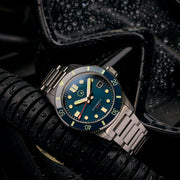 Islander Bayport 40mm Automatic Dive Watch with Blue Dial #ISL-120 lifestyle