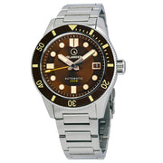 Islander Bayport 40mm Automatic Dive Watch with Brown Dial #ISL-121 zoom