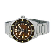 Islander Bayport 40mm Automatic Dive Watch with Brown Dial #ISL-121 side