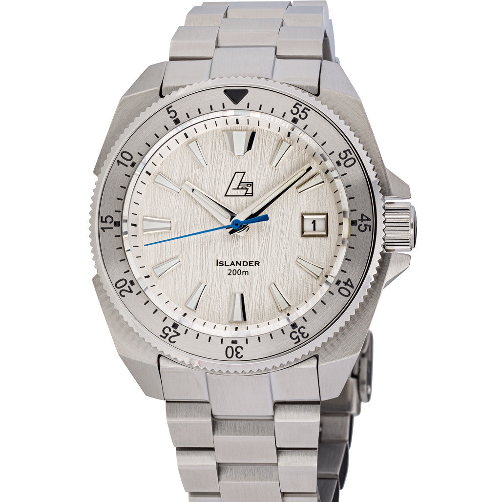 Islander Glacier Limited Edition Automatic Dive Watch X Lume Shot