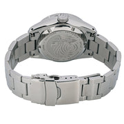 Islander 38mm Automatic Dive Watch with Grey Waffle Dial and Blue Accents #ISL-125 casebook